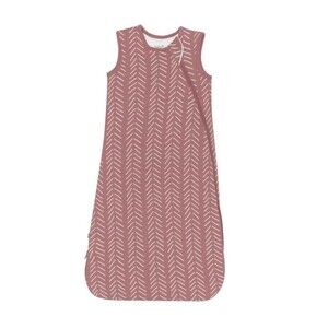 Kyte Baby 1.0 Tog Sleep Bag Sack Dusty Rose Herringbone Baby Girls XL 38-50lbs